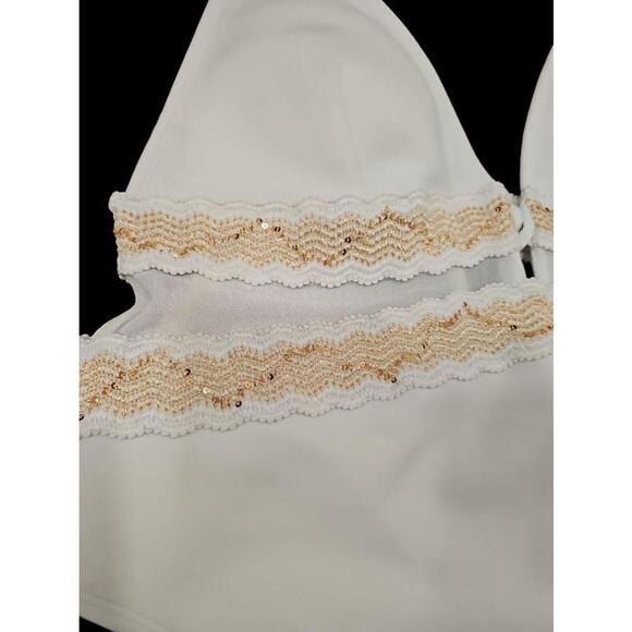 NWOT River Island High Opex One-Piece Swimsuit Size 12 - Picture 4 of 9